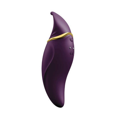 ZALO HERO Estimulador Clitoriano PulseWave Roxa, mostrando o design ergonómico e a cor vibrante.