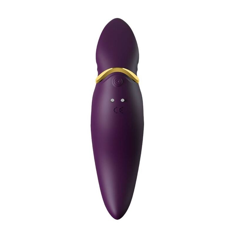 ZALO HERO Estimulador Clitoriano PulseWave Roxa, mostrando o design ergonómico e a cor vibrante.
