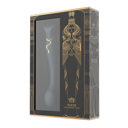 ZALO Vibrador Queen G-Spot PulseWave Verde com cristal Swarovski