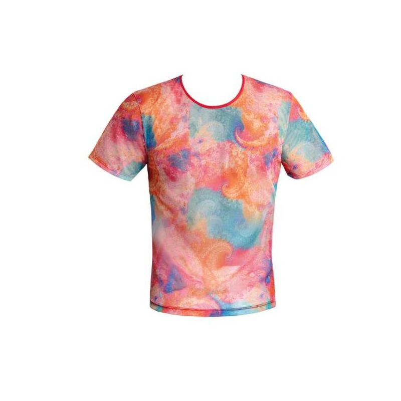 Camiseta masculina ANAIS MEN Falcon em lycra macia com estampa de banana, para um estilo ousado e confortável.