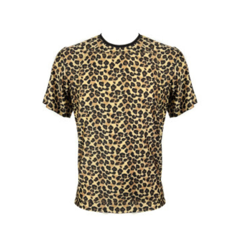 Close-up da Cueca Masculina ANAIS MEN Mercury Estampa Animal S, mostrando a sua microfibra macia e design.
