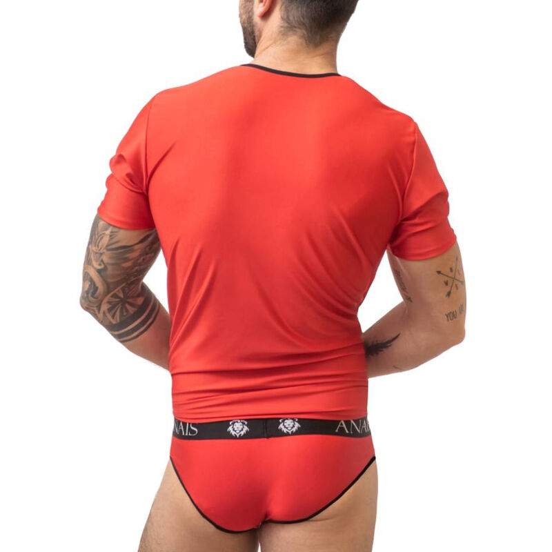 Anais Men T-shirt Soul Microfibra Macia, exibindo o design e o tecido confortável.