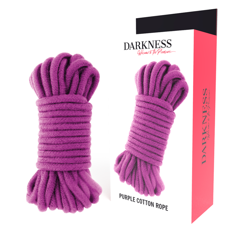 Corda Japonesa Darkness 5M Roxo para Bondage BDSM