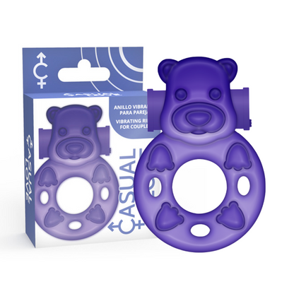 Anillo Peneano Vibratorio 26 Lilac Bunny | Estimulación Doble