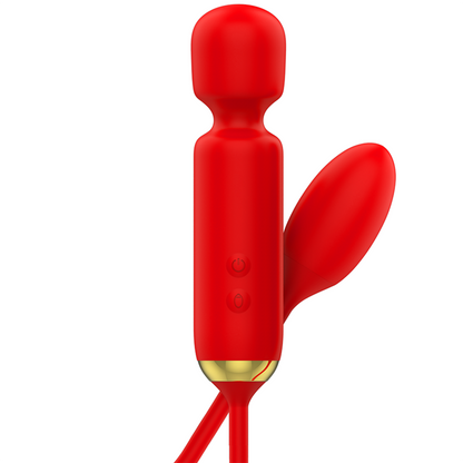 MIA - Varita de doble placer toscana + huevo vibrador