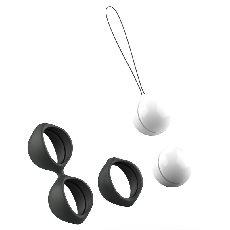 B SWISH Bolas Vaginais BFIT Classic Flex Preto 38g para treino do assoalho pélvico
