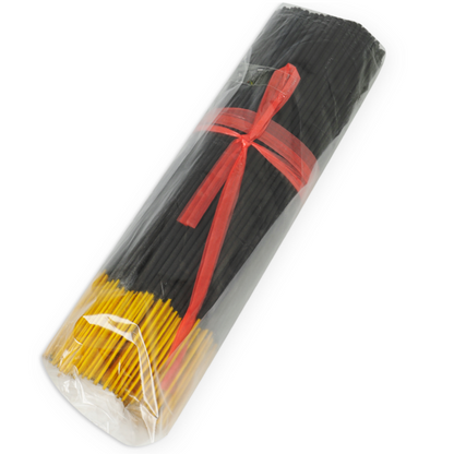 TENTACION Incenso Erótico com Feromonas de Maracujá 500g, mostrando o maço de bastões.