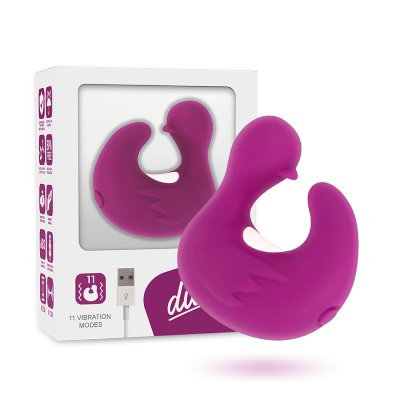 Vibrador de Dedo Estimulante de Silicona Recargable
