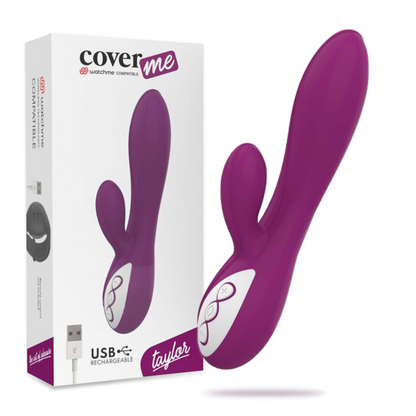 Vibrador Taylor para Doble Estimulación con Control Inalámbrico