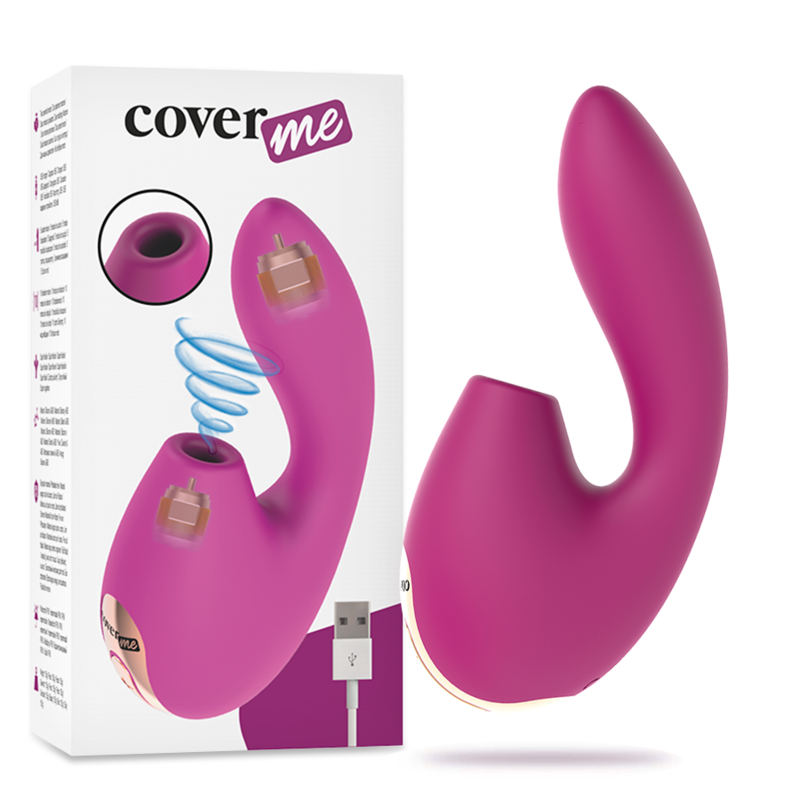Vibrador de Succión de Clítoris y Punto G Potente