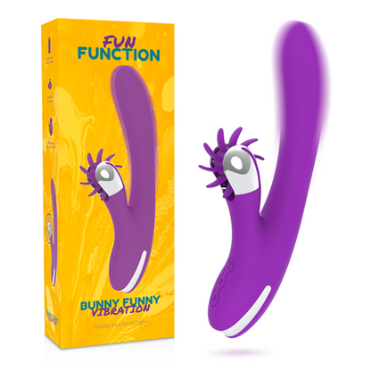 FUN FUNCTION Vibrador Clitoriano Bunny Funny Vibration 2.0 em silicone macio e design ergonómico