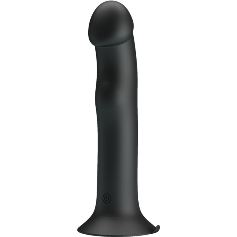 PRETTY LOVE Murray Black Vibrador e Sucção Clitórica com Ventosa para prazer versátil
