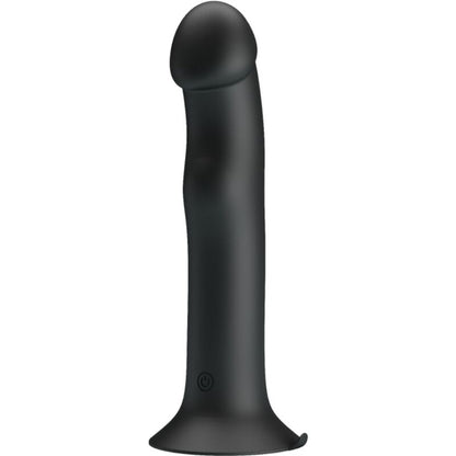 PRETTY LOVE Murray Black Vibrador e Sucção Clitórica com Ventosa para prazer versátil