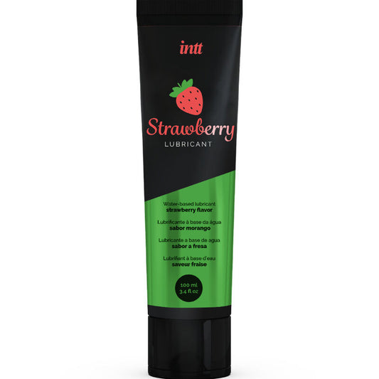 INTT LUBRICANTS Lubrificante Íntimo À Base de Água Sabor Morango 100ml