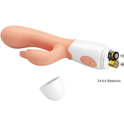 Vibrador PRETTY LOVE Bloody Mary com duplo estimulador para prazer G-Spot e clitoriano.