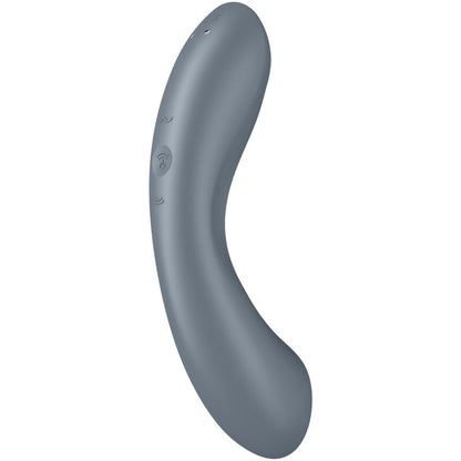 Satisfyer Curvy Trinity 1 Air Pulse Vibration Vermelho, um vibrador e estimulador multifunções.