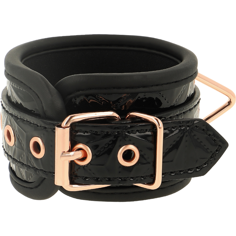 COQUETTE CHIC DESIRE Algemas de Couro Vegano com Forro de Neoprene