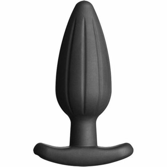 Plug Anal de Silicona Negro Rocker Grande