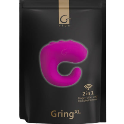 G-VIBE - FUN TOYS GRING XL ANILLO VIBRADOR DULCE FRAMBUESA