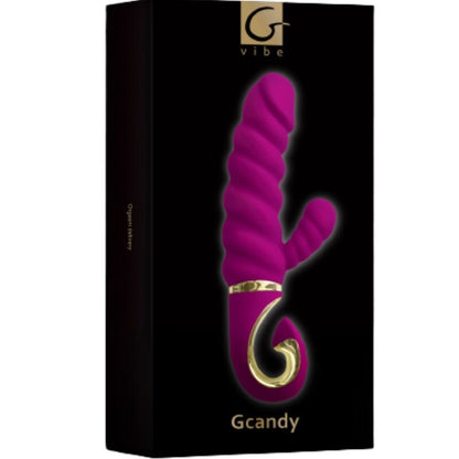 G-VIBE - JUGUETES DIVERTIDOS CONEJO VIBRADOR G-CANDY DULCE FRAMBUESA