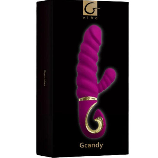 G-VIBE - JUGUETES DIVERTIDOS CONEJO VIBRADOR G-CANDY DULCE FRAMBUESA