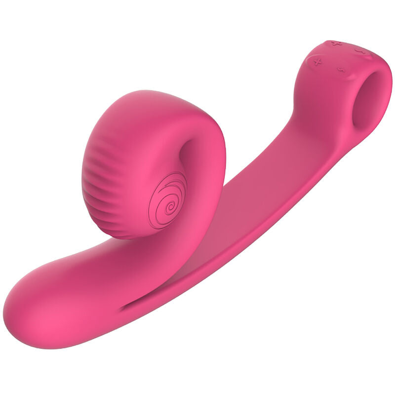 VIBRADOR CARACOL - VIBRADOR CURVO ROSA