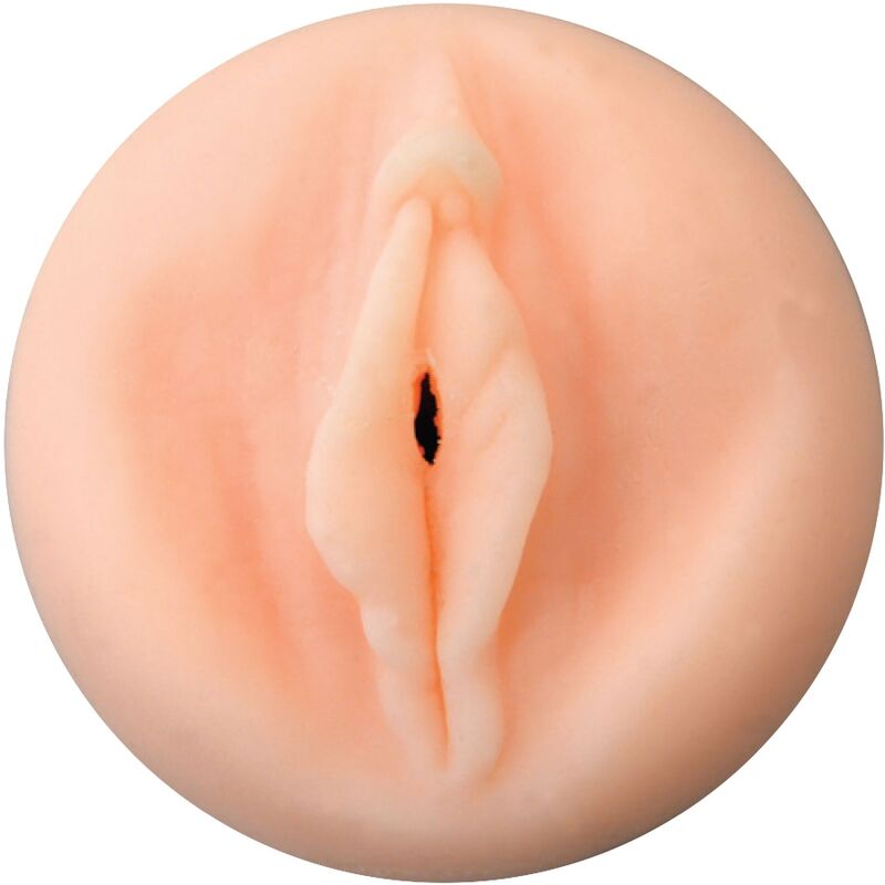 Masturbador PRIVATE Hot Bombshell To Go, detalhe da textura e design compacto.