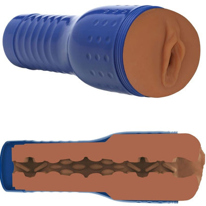 Close-up of the PRIVATE Masturbador Feminino Romy Indy Pornstar Realista, showing its realistic texture and design.