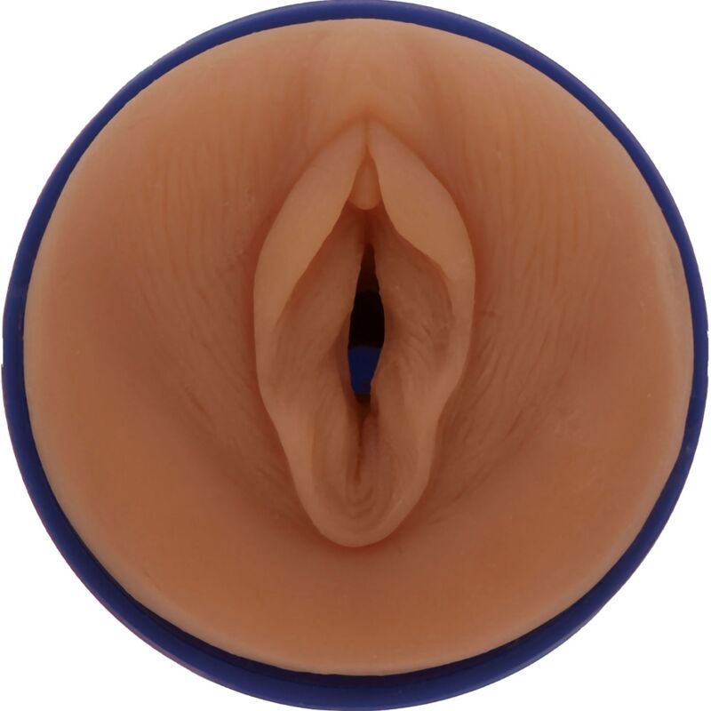 Close-up of the PRIVATE Masturbador Feminino Romy Indy Pornstar Realista, showing its realistic texture and design.