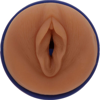 Close-up of the PRIVATE Masturbador Feminino Romy Indy Pornstar Realista, showing its realistic texture and design.