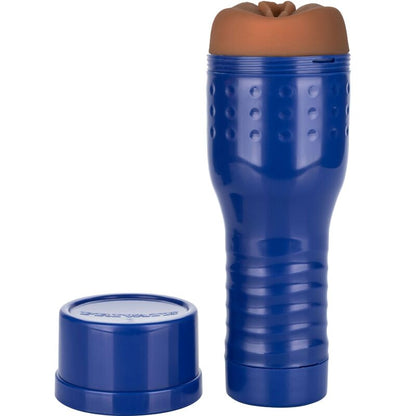 Close-up of the PRIVATE Masturbador Feminino Romy Indy Pornstar Realista, showing its realistic texture and design.