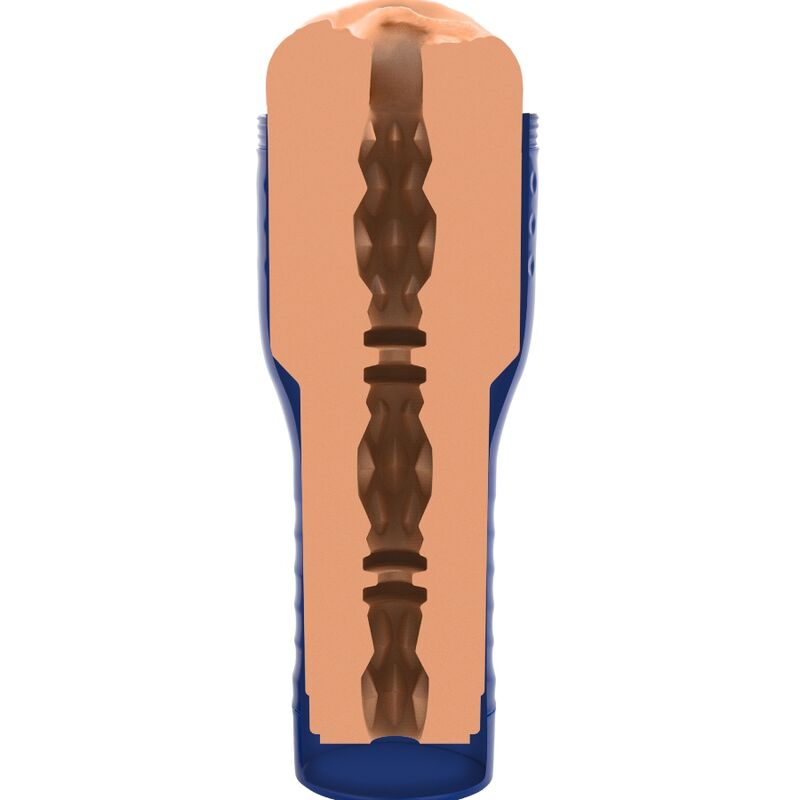 Close-up do PRIVATE Masturbador Vaginal Ginebra Pornstar, mostrando sua textura e detalhes realistas para prazer masculino.