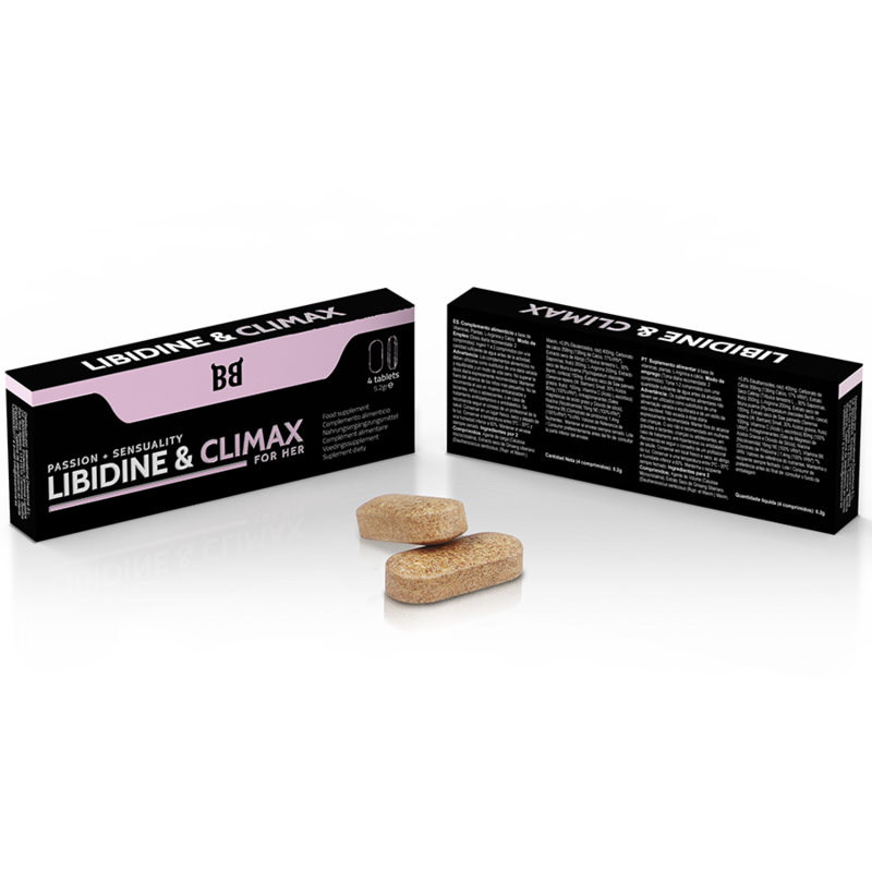 BLACK BULL Libidine & Climax Cápsulas para aumento de libido feminina