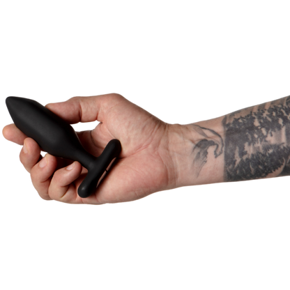 JE JOUE - VIBRADOR ANAL PLUG DE ÓNIX NEGRO