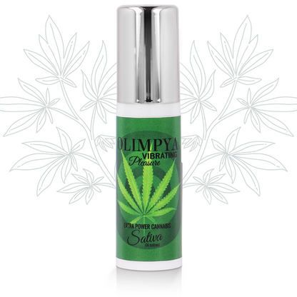 Frasco do OLIMPYA Estimulante Líquido Vibratório com Cannabis Sativa