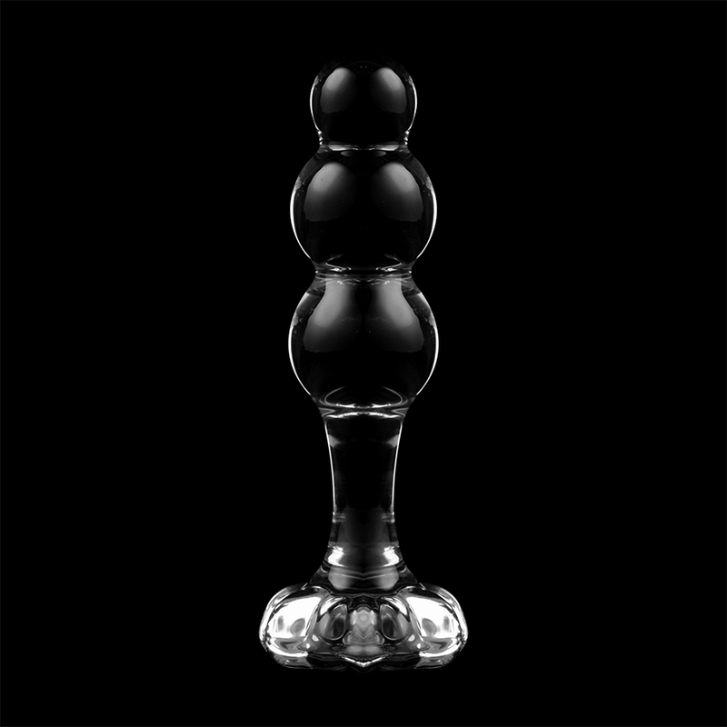 Plug Anal Modelo 1 Vidrio Borosilicato Transparente 10.5 CM -O- 3 CM