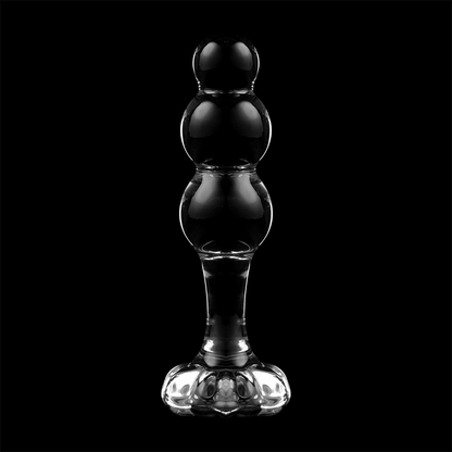 Plug Anal Modelo 1 Vidrio Borosilicato Transparente 10.5 CM -O- 3 CM