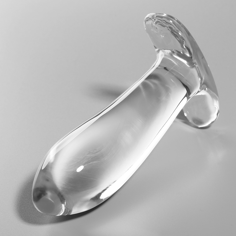 Plug Anal Vidrio Borosilicato Transparente 12.5 CM -O- 3.5 CM