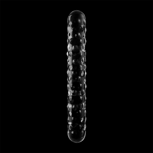Dildo de Vidrio Borosilicato Transparente Modelo 15 (18.5 cm)