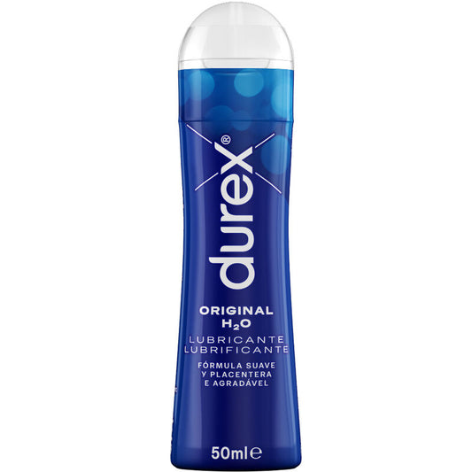 Embalagem do lubrificante DUREX Play H2O Natural 50ml
