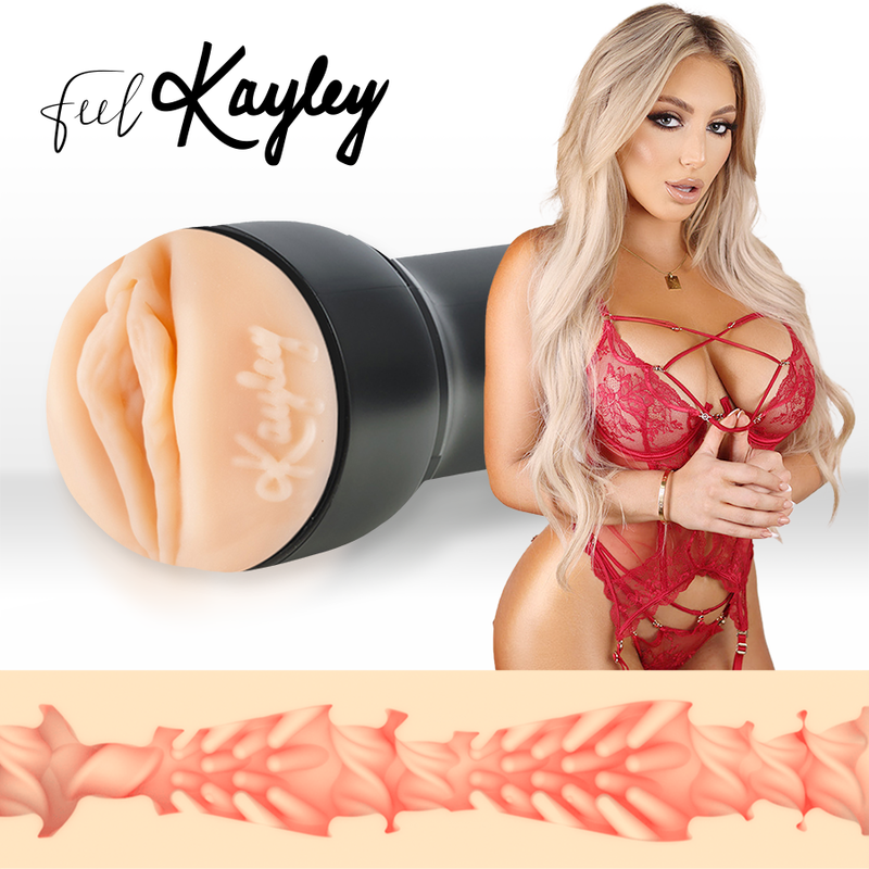 KIIROO - SIENTE A KAYLEY GUNNER DE LA COLECCIÓN STARS STROKERS 
