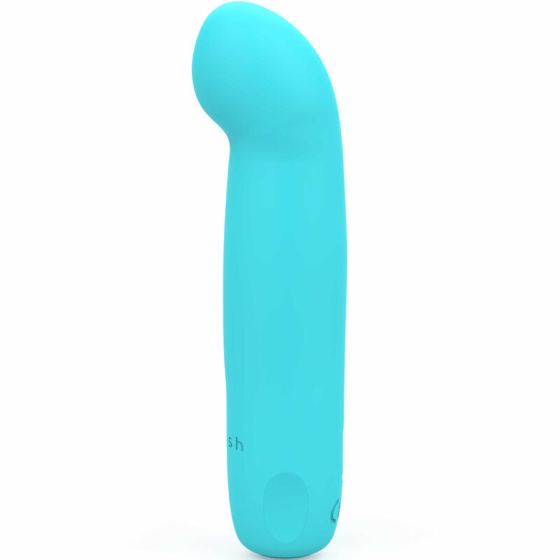 Vibrador B SWISH Bcute Curve Infinity Clássico Azul de silicone recarregável para estimulação do ponto G.