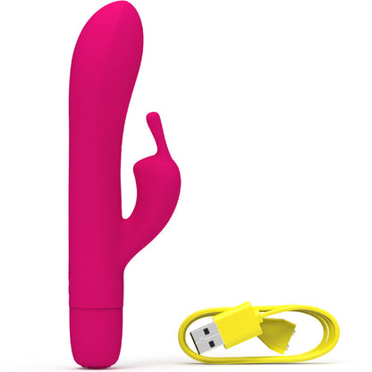Vibrador B SWISH BWILD BUNNY INFINITE CLASSIC Recarregável Rosa com design ergonómico de estimulação dupla