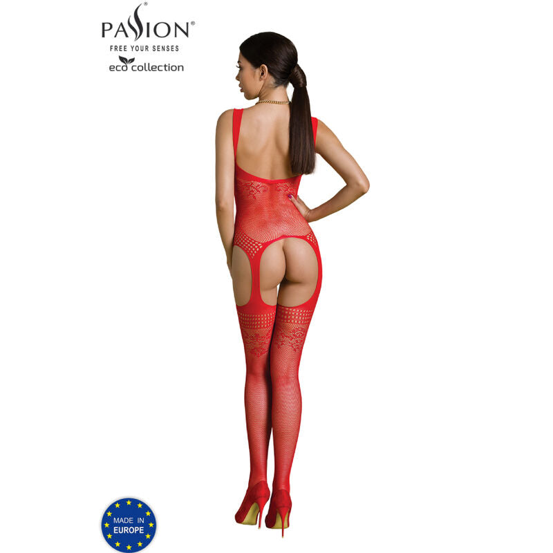 PASIÓN - COLEO ECO BODYSTOCKING ECO BS008 NEGRO