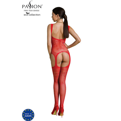 PASIÓN - COLEO ECO BODYSTOCKING ECO BS008 NEGRO