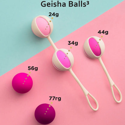 G-VIBE - SET DE 5 BOLAS GEIXA ROSAS