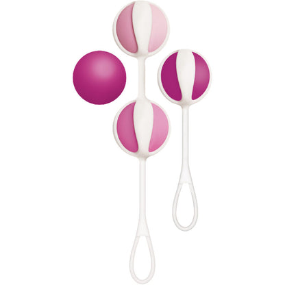 G-VIBE - SET DE 4 MINI BOLAS GEISHA MORADA