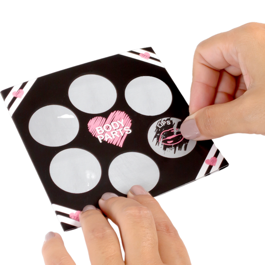 SECRETPLAY Jogo de Raspadinha Preliminares Fanáticas Scratch Lovers para casais