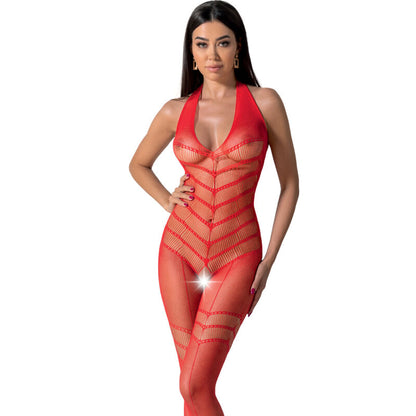 PASIÓN - BS100 BODYSTOCKING NEGRO TALLA ÚNICA