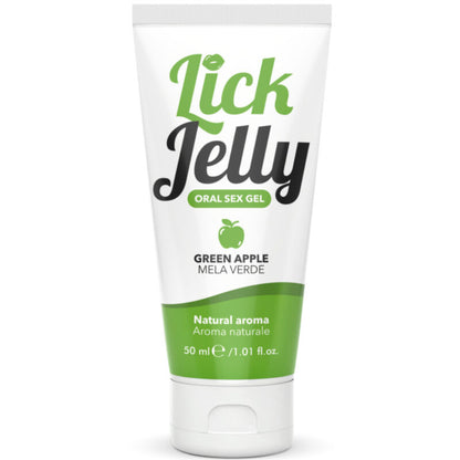 Lubricante Lick Jelly Sabor Manzana Verde 50 ML